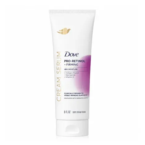 Dove Pro-Retinol + Firming 48H Moisture Body Cream Serum 236ml — DOVE face serum