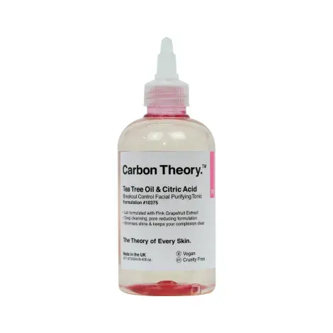 Carbon Theory Tea Tree Oil & Citric Acid Facial Tonic 250ml — CARBON THEORY beauty product