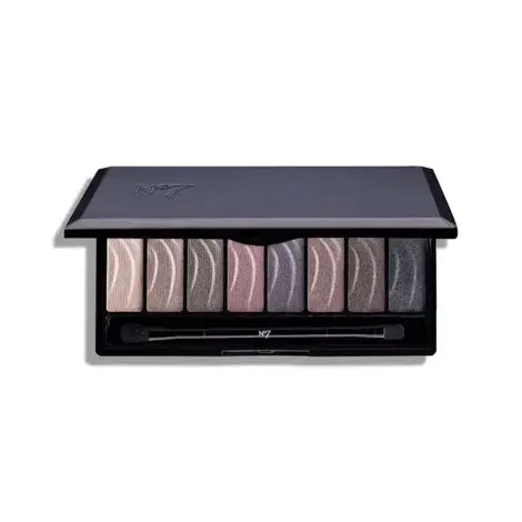 No7 Stay Perfect Eyeshadow Palette - Smoky — No7 makeup product