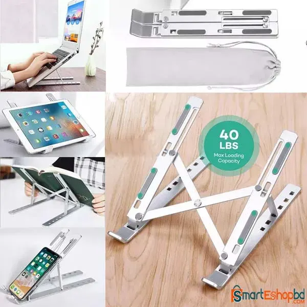 Laptop Stand Portable 6 Heights Adjustable