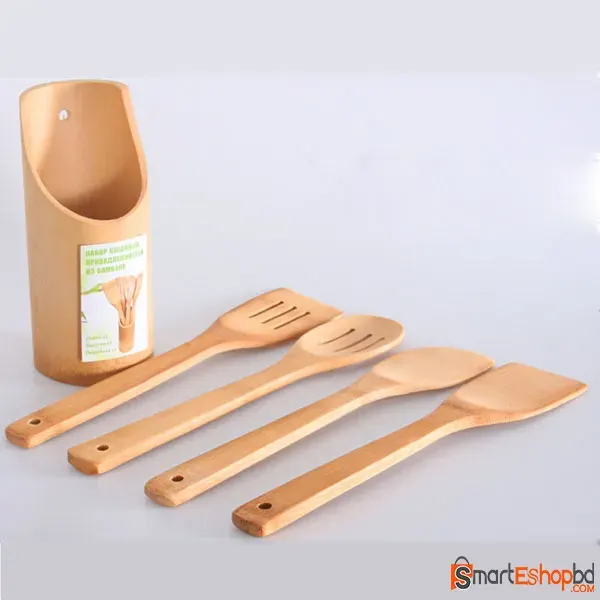 5PCS Bamboo Cooking Tool Sets