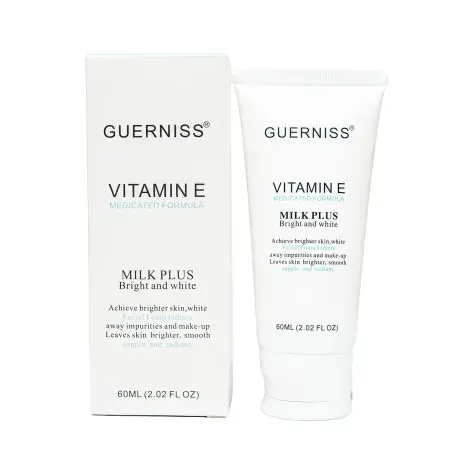 Guerniss Vitamin E Milk Plus Bright And White Facial Foam 60ml — GUERNISS face wash