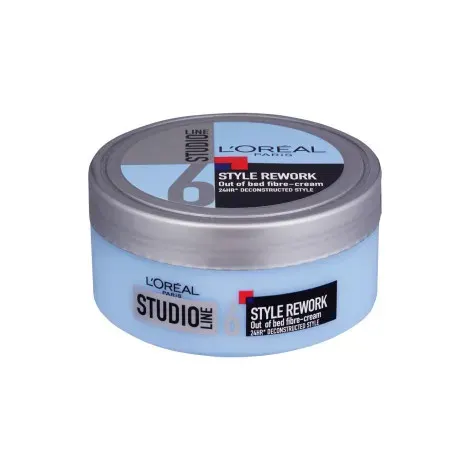 L'Oreal Studio Line 6 Style Rework Out Of Bed Fibre Cream 150ml — LOREAL moisturiser