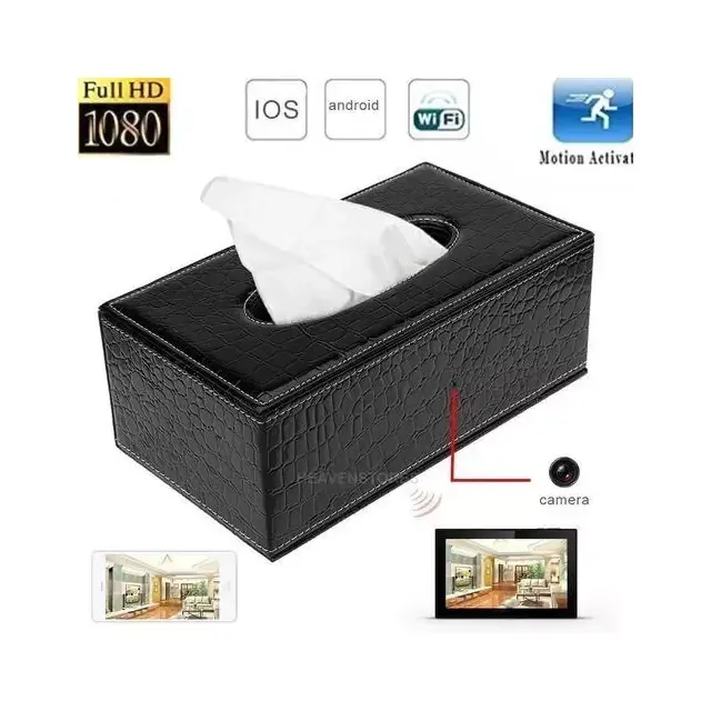 Tissue box Camera wifi