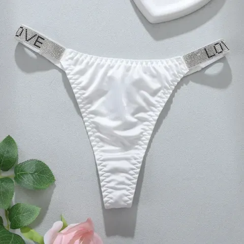 White Diamond Love Women's Panty