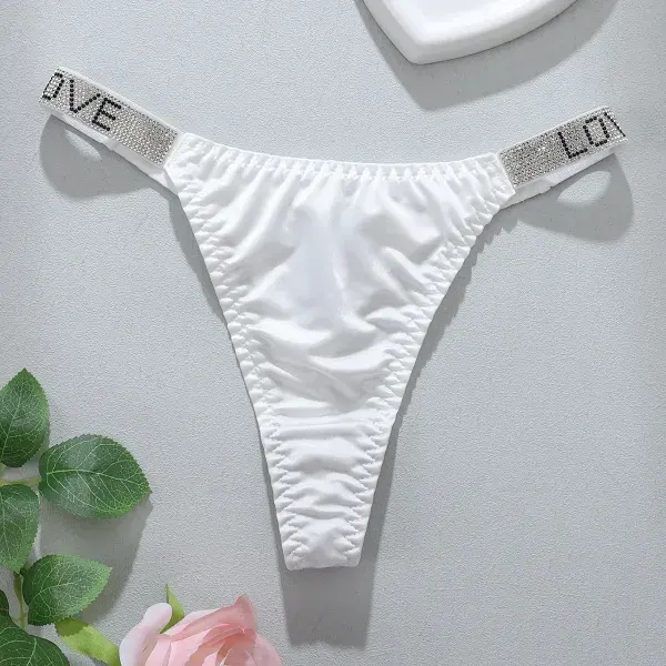 White Diamond Love Women's Panty