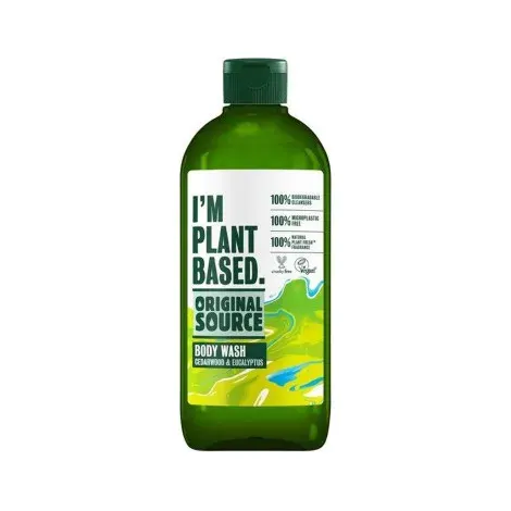 Original Source I'm Plant Based Gedarwood & Eucalyptus Body Wash 335ml — ORIGINAL SOURCE body care product