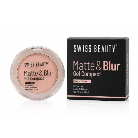 Swiss Beauty Matte & Blur Gel Compact Prep + Prime 5g — SWISS BEAUTY makeup product