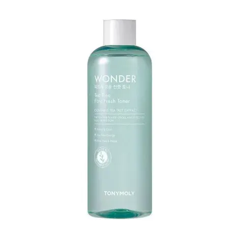 Tonymoly Wonder Tea Tree Pore Fresh Toner 500ml — TONYMOLY toner / mist
