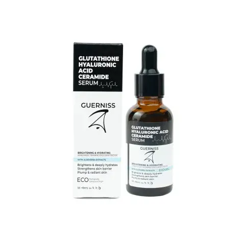 Guerniss Raw Glutathione Hyaluronic Acid Ceramide Serum 30ml — GUERNISS face serum