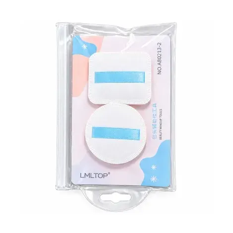 Lmltop Beauty Makeup Tools Round + Square Cushion Puff 2pcs — LMLTOP makeup product