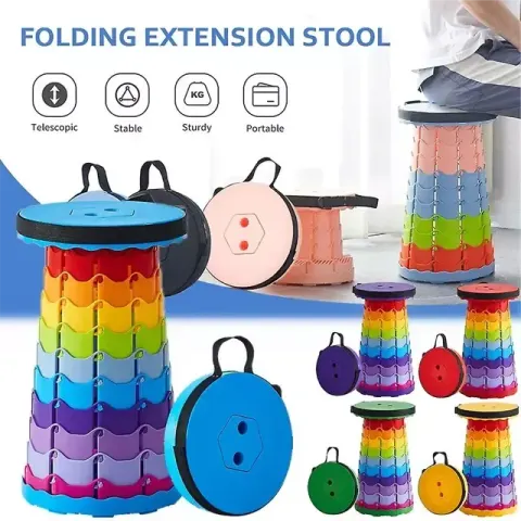Foldable Telescopic Stool