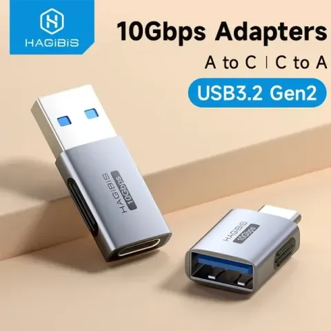 Hagibis USB to Type C OTG Adapter 10Gbps — Hagibis
