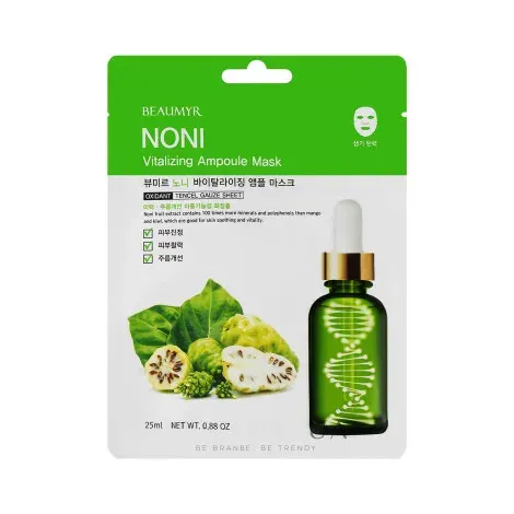 Beaumyr Noni Vitalizing Ampoule Mask 25ml — BEAUMYR face serum