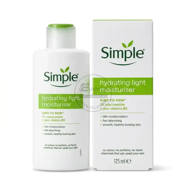 Simple Kind To Skin Hydrating Light Moisturiser - 125ml — Simple