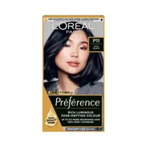 Loreal Preferance Hair Color P11 Cool Black — LOREAL hair care product