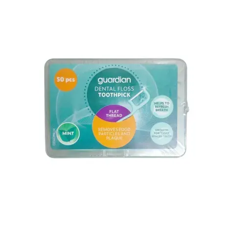 Guardian Dental Floss Toothpick Mint 50Pcs — GUARDIAN beauty product