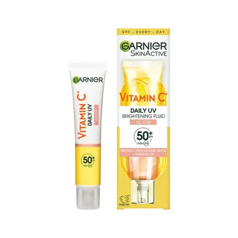 Garnier Vitamin C Daily UV Brightening Fluid Slow SPF50+ 40ml — GARNIER sunscreen