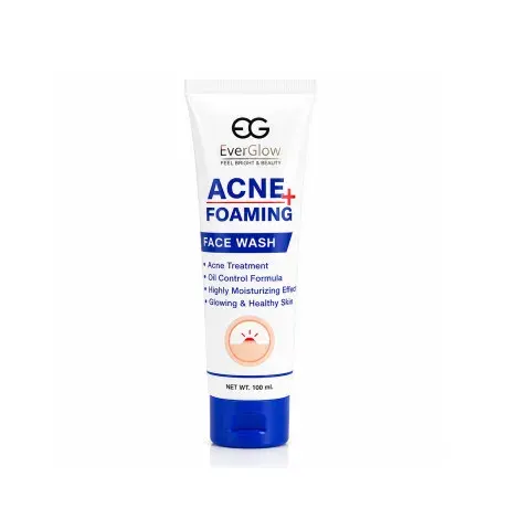 EverGlow Acne Foaming Face Wash 100ml — EVERGLOW face wash