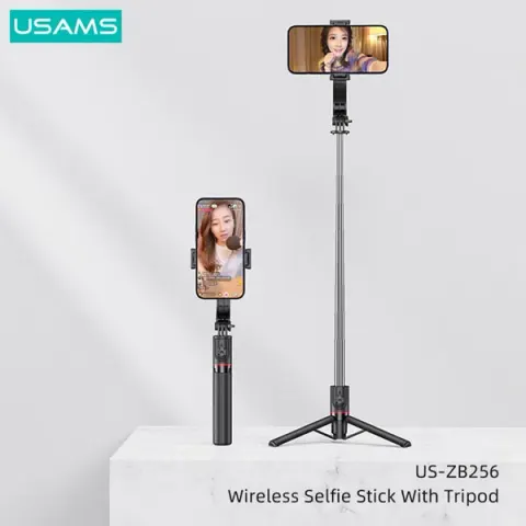 USAMS US-ZB256 Wireless Selfie Stick with Tripod — Usams