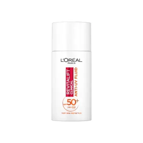 L'Oreal Revitalift Clinical Daily Anti-UV Fluid SPF50+ 50ml — LOREAL sunscreen