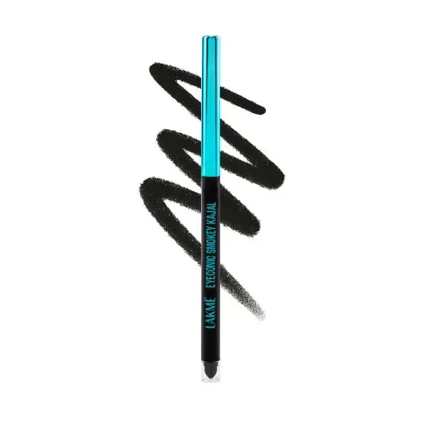 Lakeme 9to5 Eyeconic Smokey Kajal - Black — LAKME makeup product