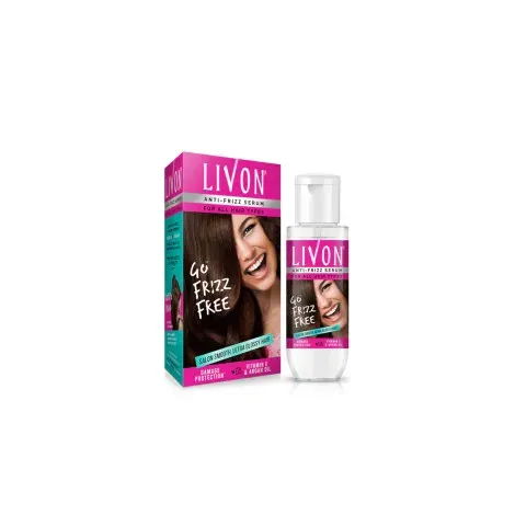 Livon Go Frizz Free Anti Frizz Serum 20ml — LIVON face serum