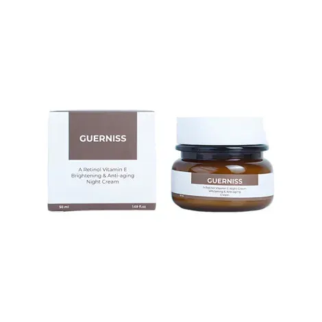 Guerniss A Retinol Vitamin E Brightening & Anti Aging Night Cream 50ml — GUERNISS face serum