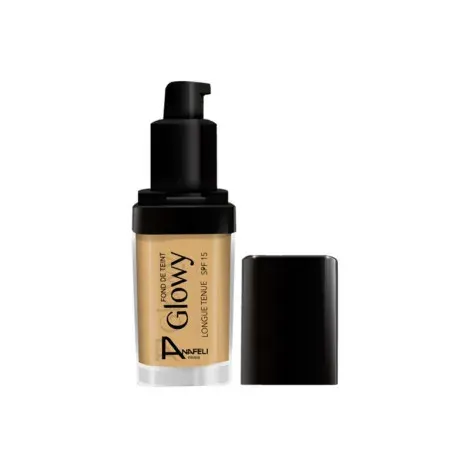 Anafeli Paris Glowy Foundation SPF15 - 02 Golden Beige — ANAFELI sunscreen