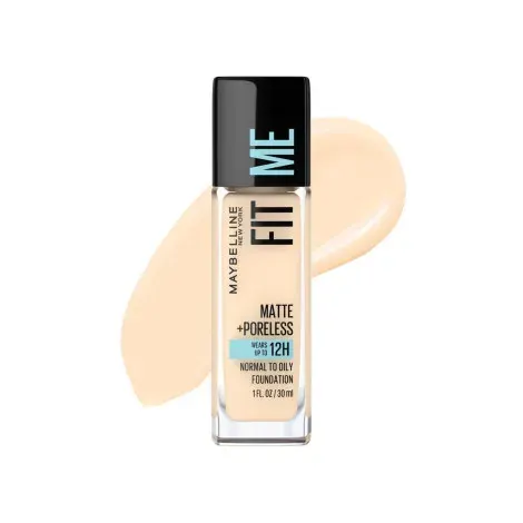 Fit Me Matte Poreless Foundation - 110 Porcelain — MAYBELLINE makeup product