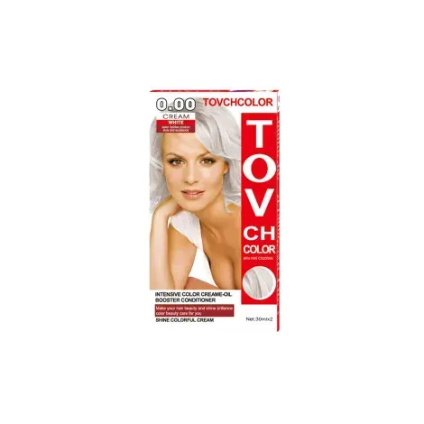 Tovch Hair color 30ml*2 - 0.00 White — TOVCH hair care product