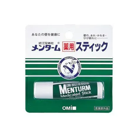Omi Brotherhood Menturm Medicated Stick with Menthol 4g — OMI BROTHERHOOD makeup product