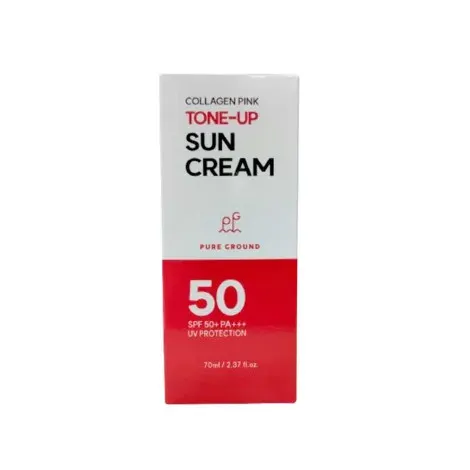 Pure Ground Collagen Pink Tone-Up Sun Cream SPF50+ 70ml — PURE GROUND sunscreen