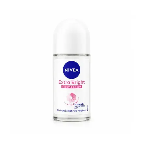 Nivea Extra Bright Radiant & Smooth Roll On 50ml — NIVEA fragrance