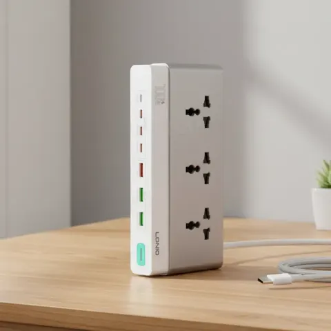 LDNIO SC3 10-in-1 100W GaN Desktop Charging Power Strip — LDNIO