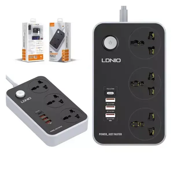 LDNIO SC3412 38W PD20W Power Strip — LDNIO