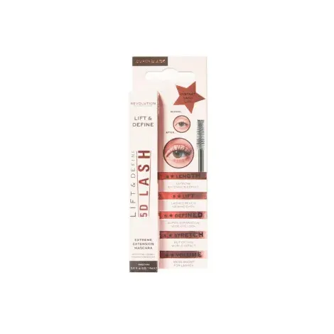 Makeup Revolution 5D Lash Mascara - Super Black 14ml — MAKEUP REVOLUTION makeup product