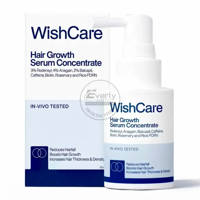 WishCare Hair Growth Serum Concentrate with 3% Redensyl + 4% Anagain - 30ml — Wishcare