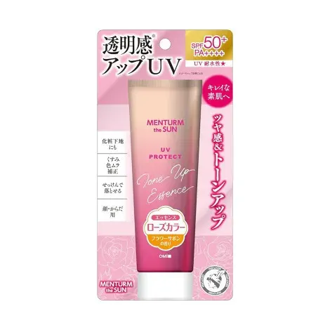 Omi Brotherhood Menturm The Sun Tone Up UV Essence Rose SPF50+ PA++++ 80g — OMI BROTHERHOOD sunscreen