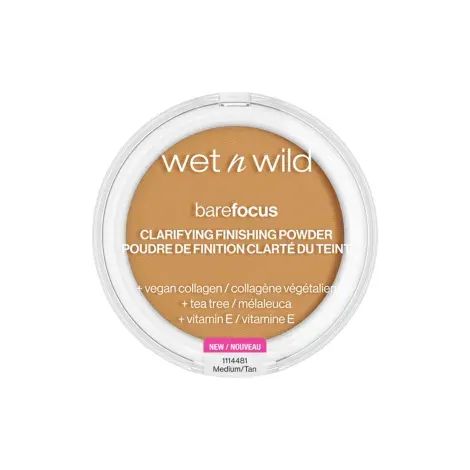 Wet N Wild - Bare Focus Mattifying Finishing Powder - Medium — WET N WILD makeup product