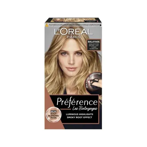 L'Oreal Hair Color Preference - Les Balayages Highlights For Natural Light To Dark Blonde Hair — LOREAL hair care produc