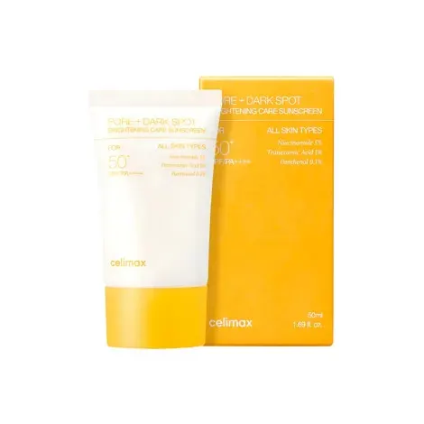 Celimax Pore + Dark Spot Brightening Care Sunscreen 50+ SPF PA++++ 50ml — CELIMAX sunscreen