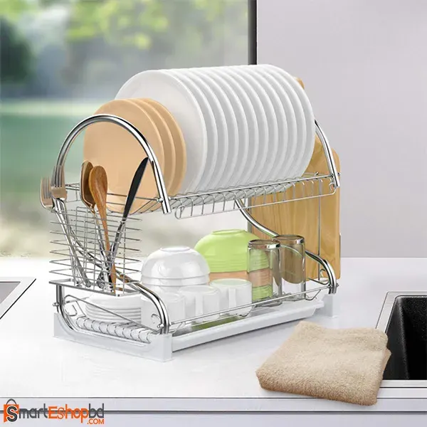 Two Tier Dish Drainer