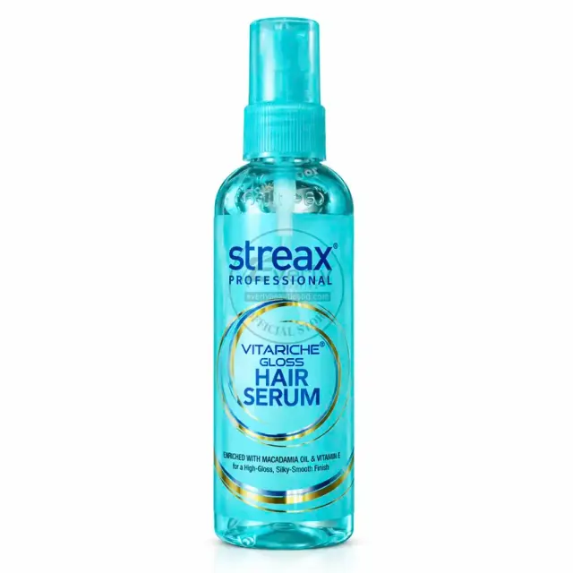 Streax Professional Vitariche Gloss Hair Serum with Macadamia Oil & Vitamin E - 115ml — Streax