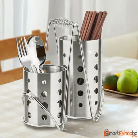 Stainless Steel Spoon Knife Fork Storage Box
