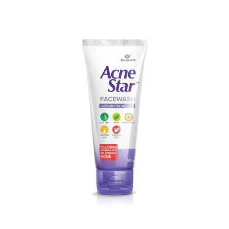 Mankind Acne Star Face Wash 50g — MANKIND PHARMA LTD. face wash