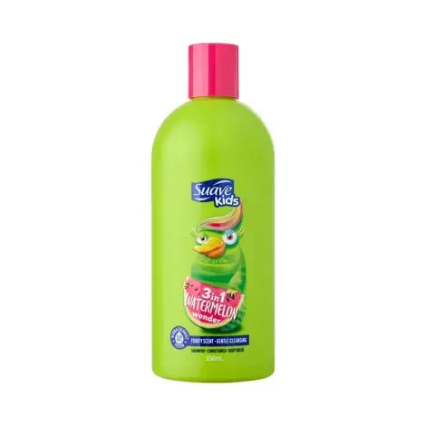 Suave Kids 3in1 Watermelon Wonder Shampoo Conditioner & Body Wash 350ml — SUAVE hair care product