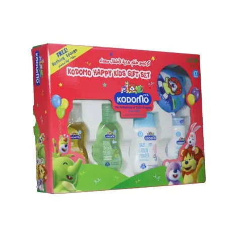 Kodomo Baby Happy Kids 5pcs Gift Set 0+ — KODOMO beauty product