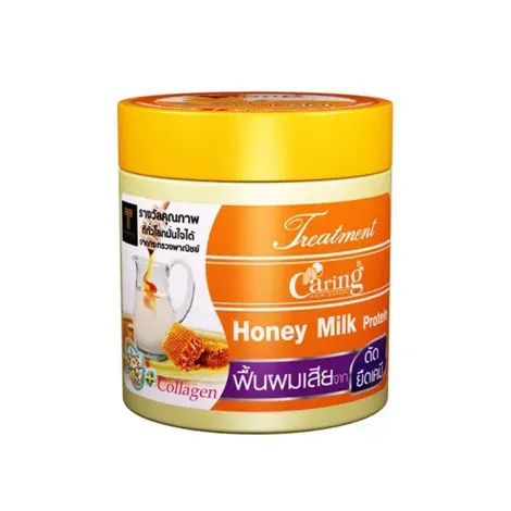 Caring Honey Milk Protin Hair Treatment 500ml — CARING hair care product