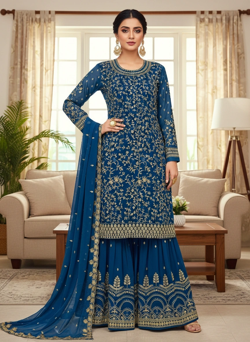 embroidered-georgette-sharara-suit-set-for-women